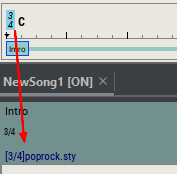 Simpler adapted rhythms